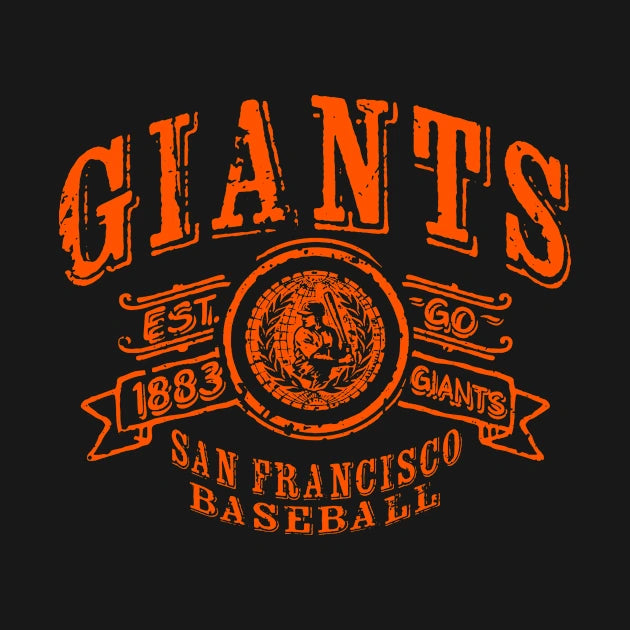 Giants Vintage Baseball Hoodie
