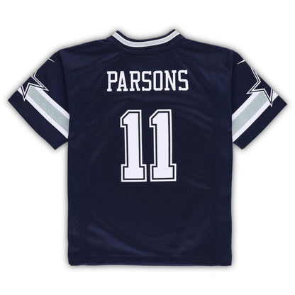 Toddler Micah Parsons Navy Dallas Cowboys Game Jersey
