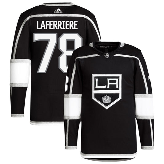 Alex Laferriere Los Angeles Kings Home Primegreen Authentic Pro Jersey - Black
