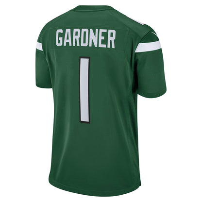 Ahmad Sauce Gardner New York Jets Player Game Jersey - Green