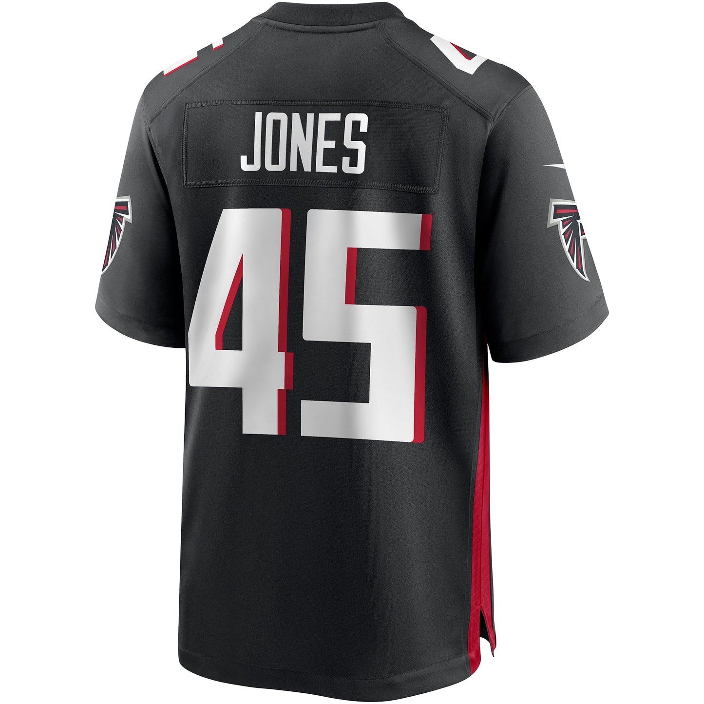 Deion Jones Atlanta Falcons Game Player Jersey - Black