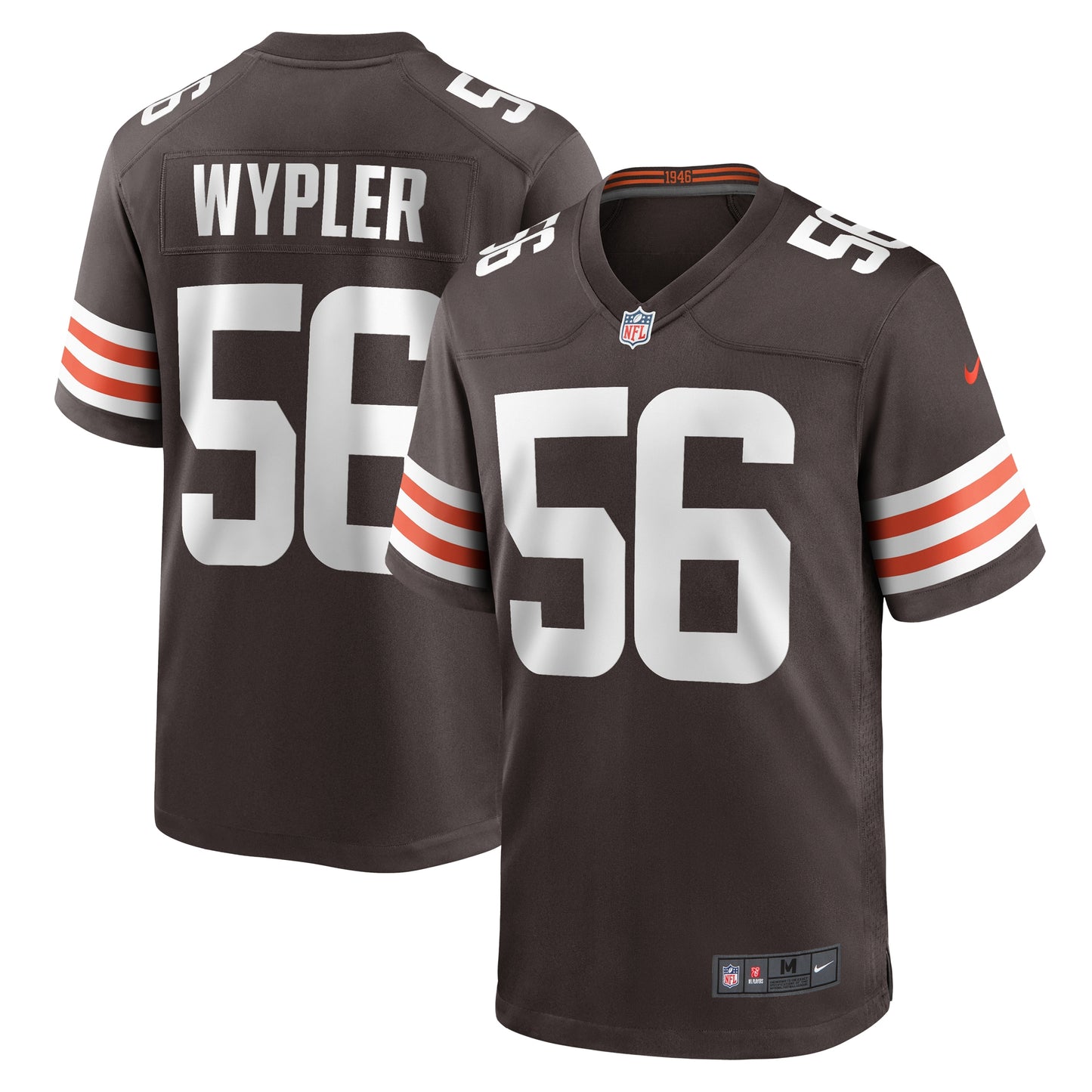 Luke Wypler Cleveland Browns Team Game Jersey - ?Brown