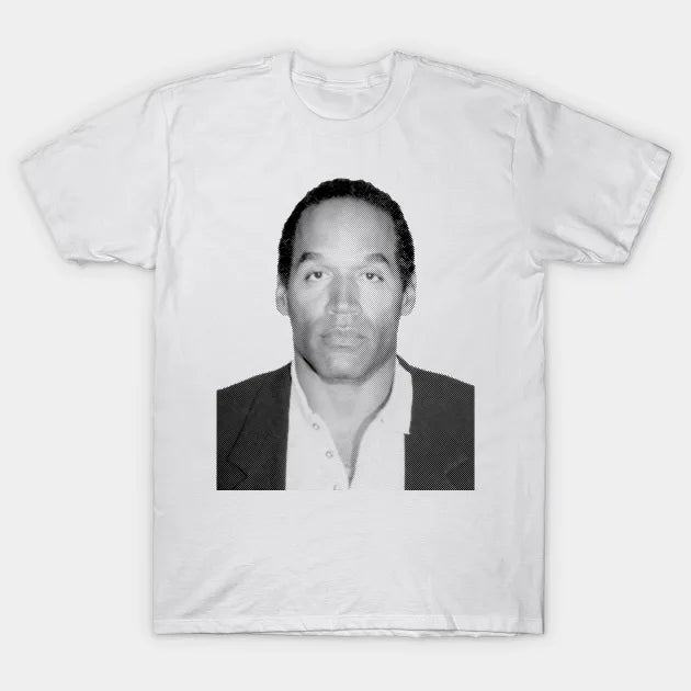 Oj Simpson Mugshot T-Shirt