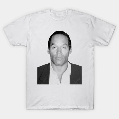 Oj Simpson Mugshot T-Shirt