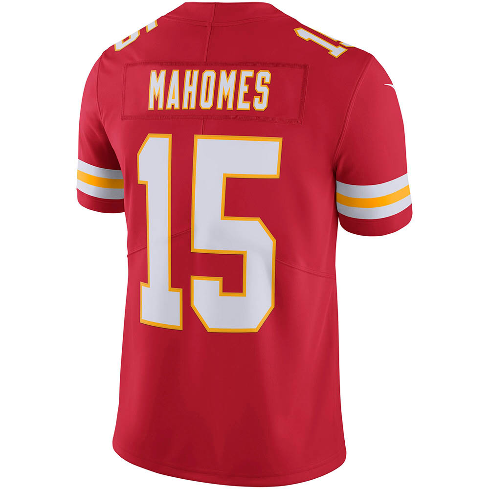 Men's Kansas City Chiefs Patrick Mahomes Vapor Untouchable Limited Jersey Red