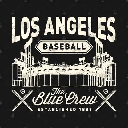 Vintage Dodger Stadium By Buck Tee Hoodie