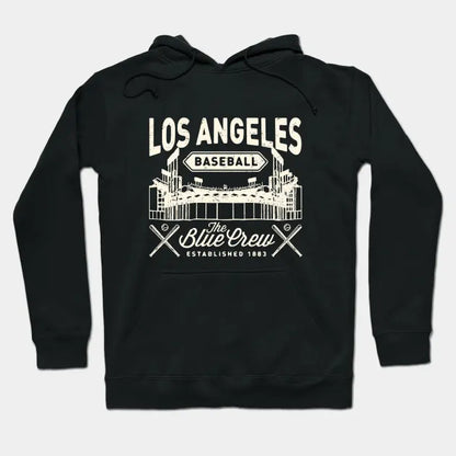 Vintage Dodger Stadium By Buck Tee Hoodie