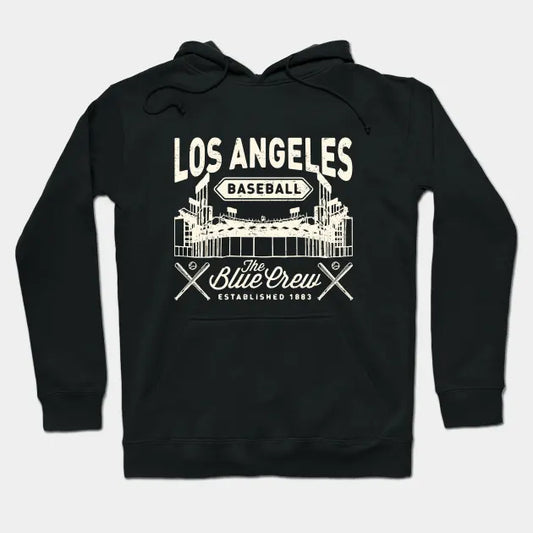Vintage Dodger Stadium By Buck Tee Hoodie
