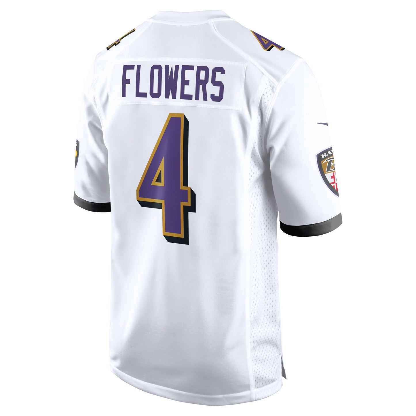Zay Flowers Baltimore Ravens ?Game Jersey - ?White