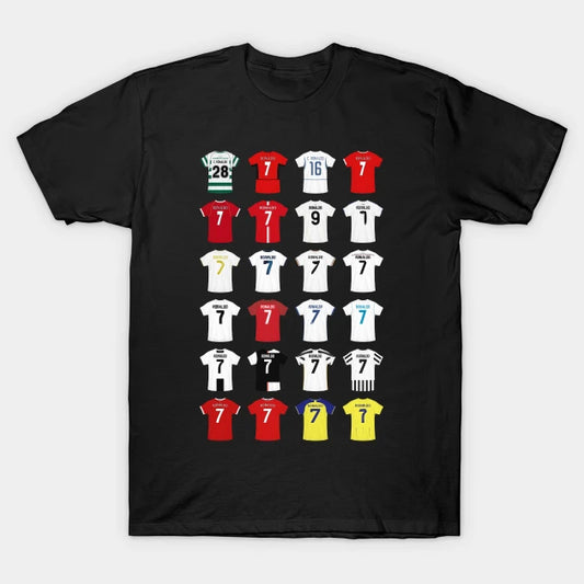 Cristiano Ronaldo Football Shirt T-Shirt