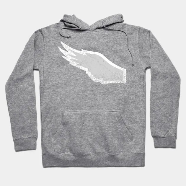 Retro Philadelphia Eagles Kelly Green Wing Hoodie