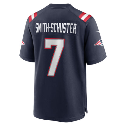 JuJu Smith-Schuster New England Patriots Game Player Jersey - Navy