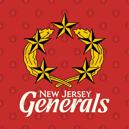 Defunct New Jersey Generals Football Team T-Shirt