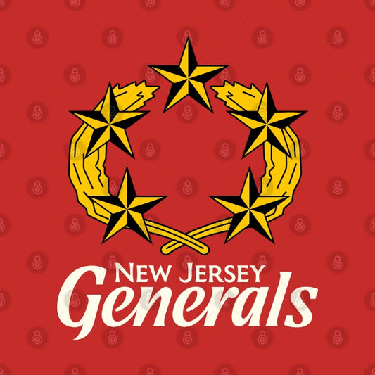 Defunct New Jersey Generals Football Team T-Shirt