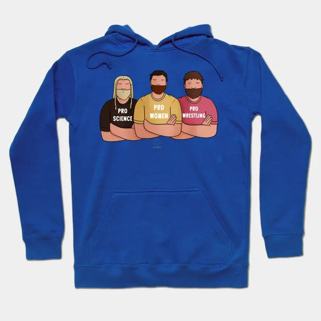 Pro Science, Pro Women, Pro Wrestling Hoodie