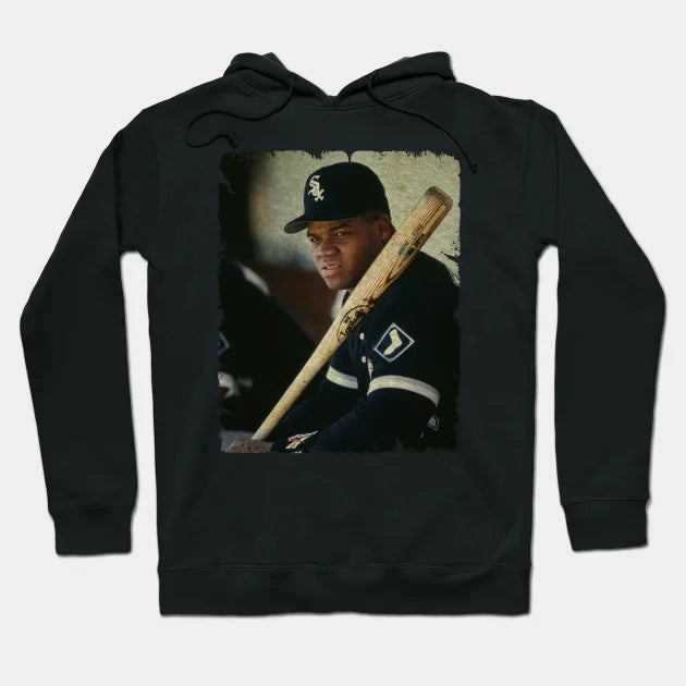 Frank Thomas In Chicago White Sox Hoodie