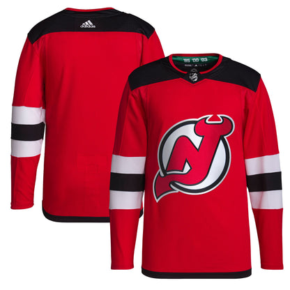 New Jersey Devils Home Primegreen Authentic Pro Jersey - Red