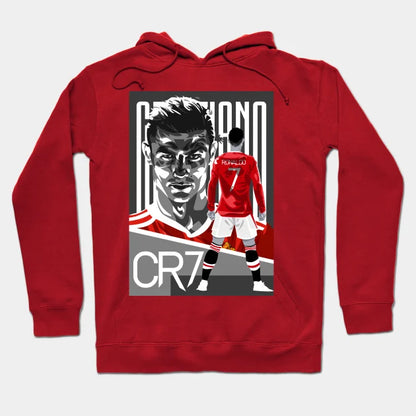Cristiano Ronaldo In Red Hoodie