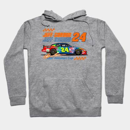 Jeff Gordon 24 Nascar Vintage Hoodie