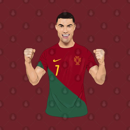 Cristiano Ronaldo Portugal World Cup 2022 T-Shirt