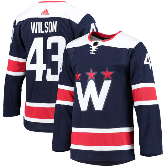 Tom Wilson Washington Capitals 2020/21 Alternate Primegreen Authentic Pro Player Jersey - Navy
