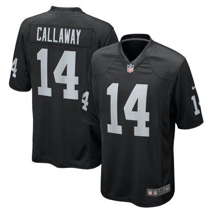 Marquez Callaway Las Vegas Raiders Team Game Jersey - ?Black