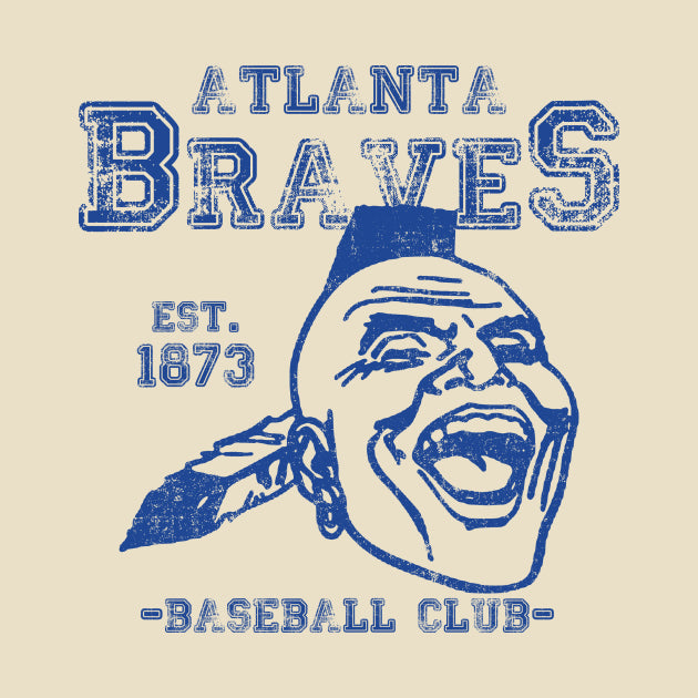 Vintage Atlanta Braves By Semrawud T-Shirt