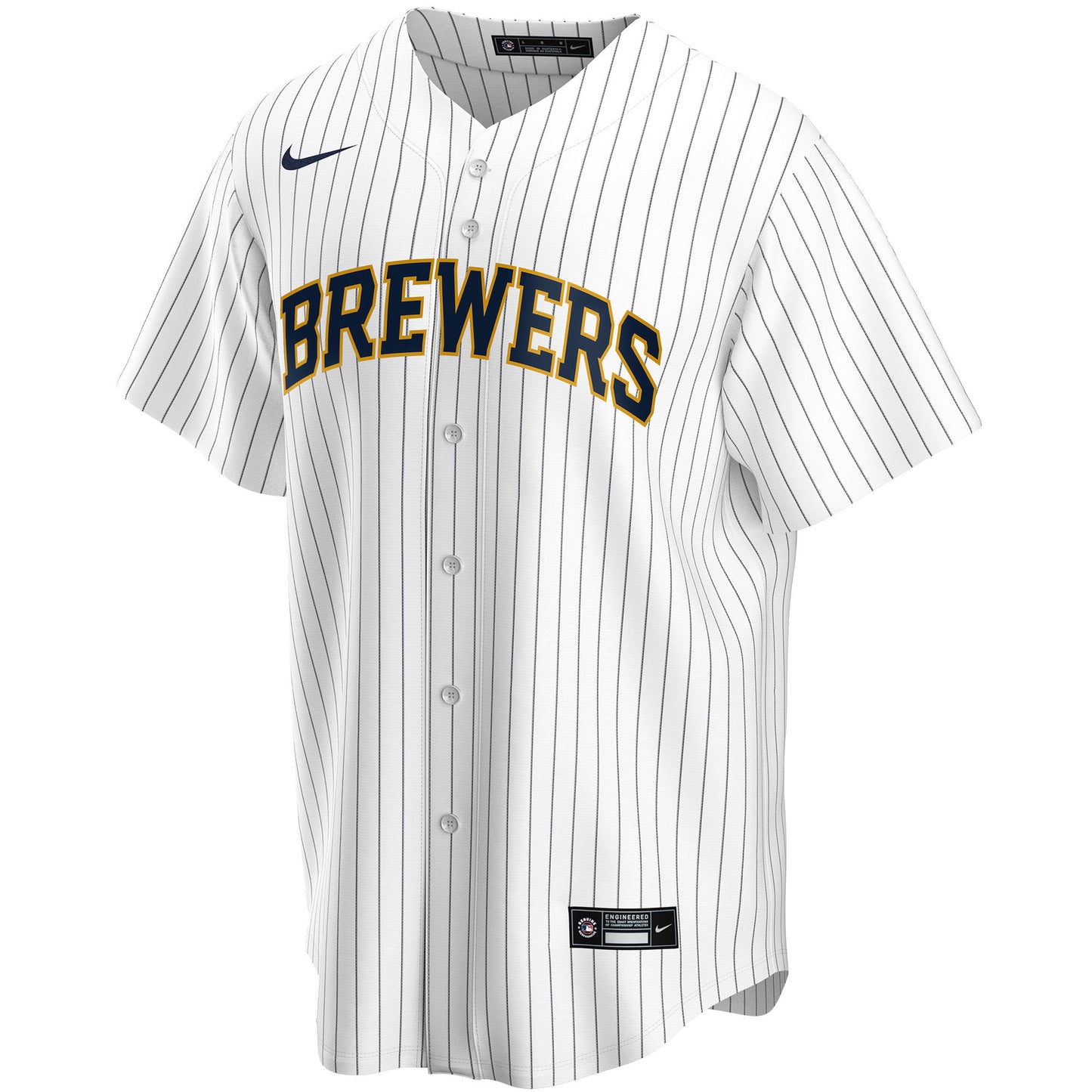 Milwaukee Brewers Alternate Replica Custom Jersey - White