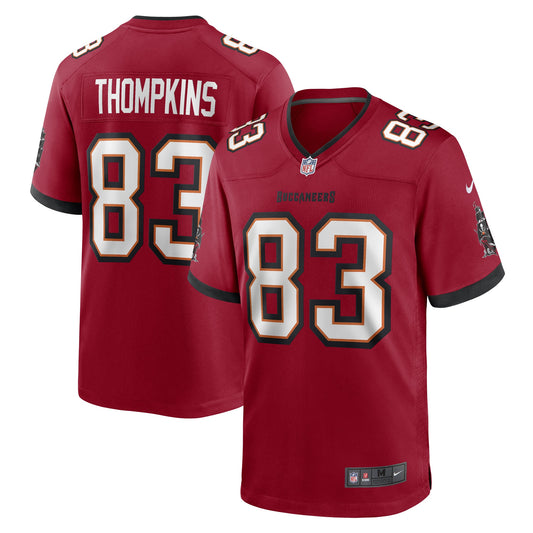 Deven Thompkins Tampa Bay Buccaneers Game Player Jersey - Red
