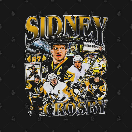 Sidney Crosby Vintage Bootleg Hoodie