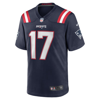 Michael Palardy New England Patriots Home Game Player Jersey - Navy