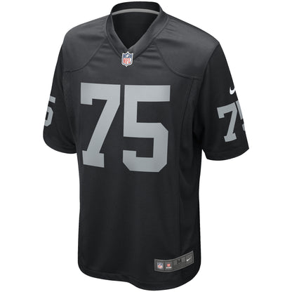 Howie Long Las Vegas Raiders Game Retired Player Jersey - Black