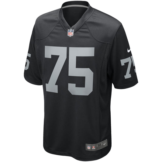 Howie Long Las Vegas Raiders Game Retired Player Jersey - Black