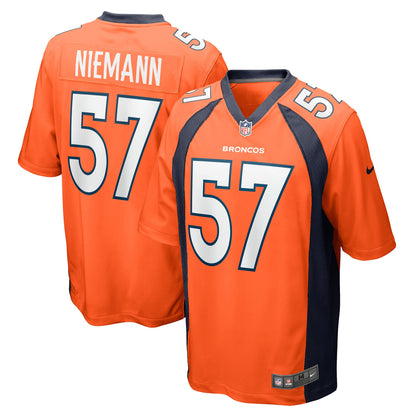 Ben Niemann Denver Broncos Team Game Jersey - ?Orange