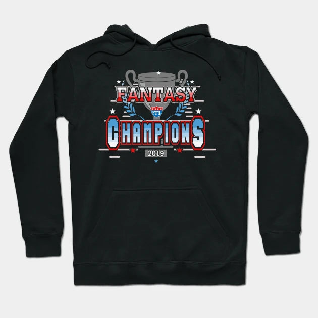Fantasy Football League Ffl Champions 2019 Hoodie