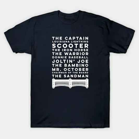 Bronx Legend Nicknames T-Shirt