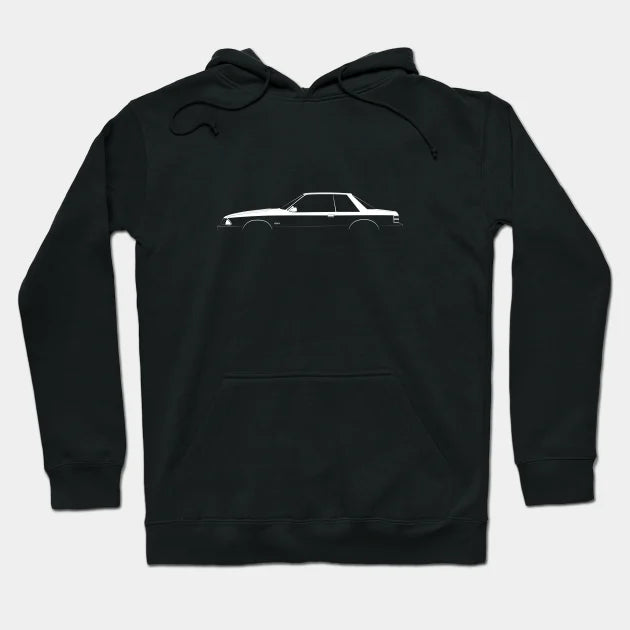 Ford Mustang Lx 5.0 (1989) Silhouette Hoodie