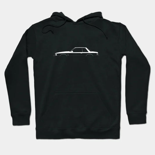 Ford Mustang Lx 5.0 (1989) Silhouette Hoodie