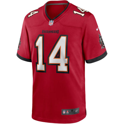 Brad Johnson Tampa Bay Buccaneers Game Retired Player Jersey - Red