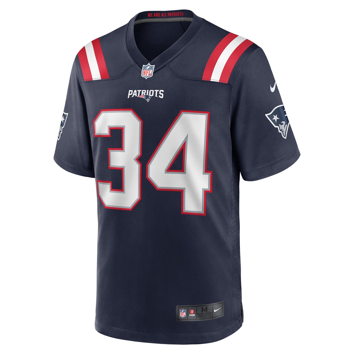 Quandre Mosely New England Patriots Home Game Player Jersey - Navy