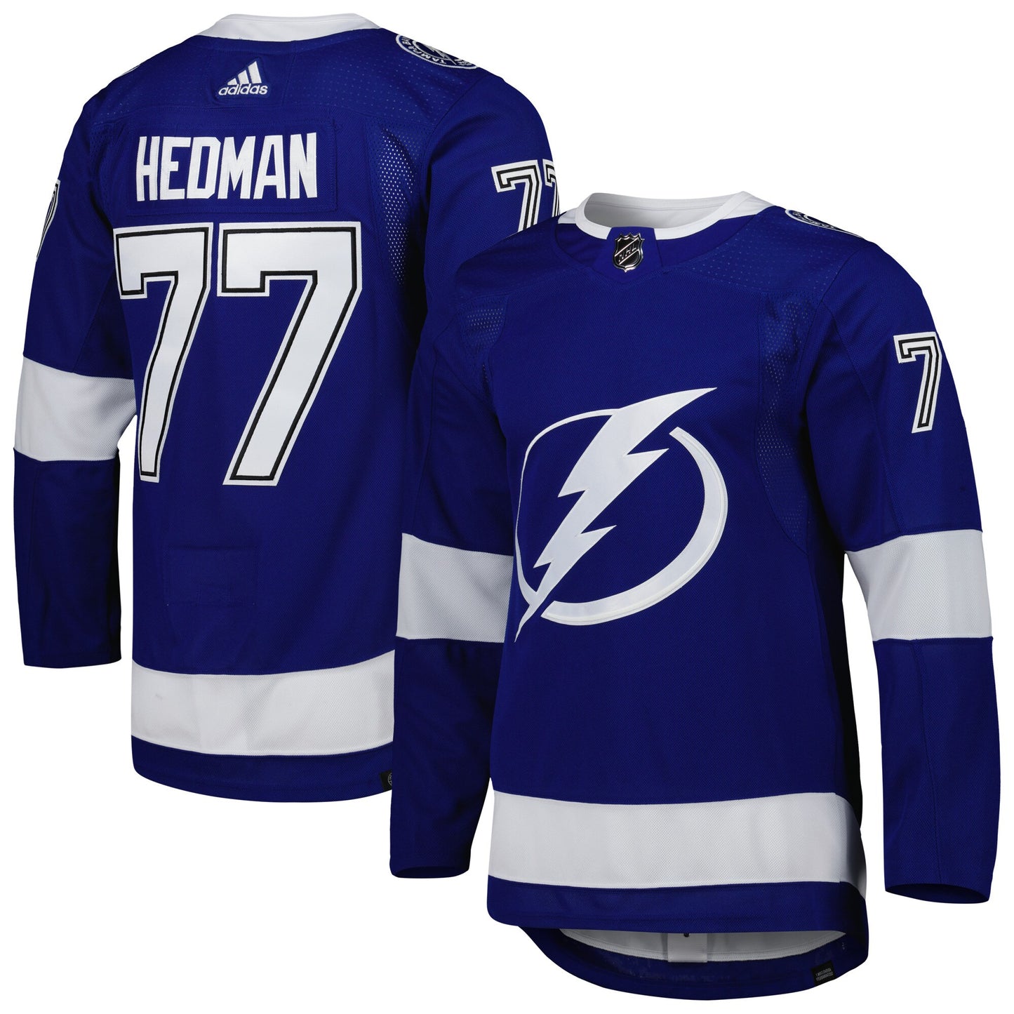 Victor Hedman Tampa Bay Lightning Home Primegreen Authentic Pro Player Jersey - Blue
