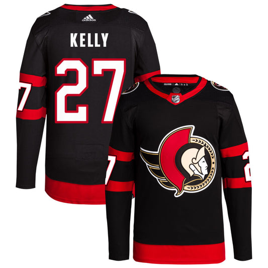 Parker Kelly Ottawa Senators Home Primegreen Authentic Pro Jersey - Black