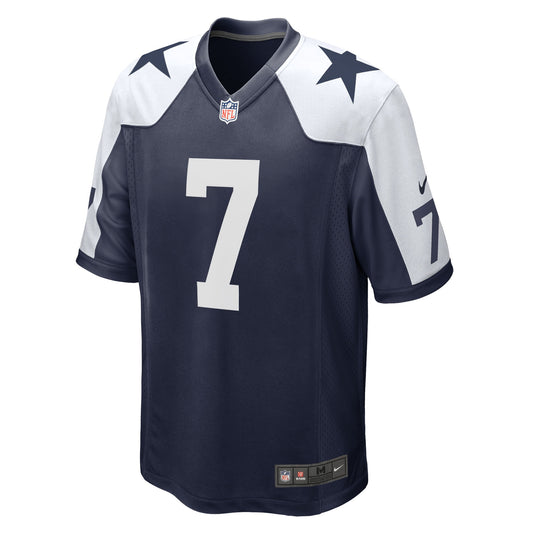 Trevon Diggs Dallas Cowboys Alternate Game Jersey - Navy