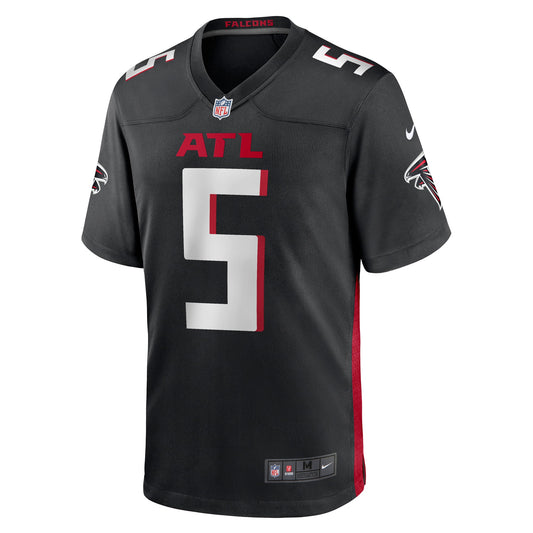 AJ McCarron Atlanta Falcons Game Player Jersey - Black