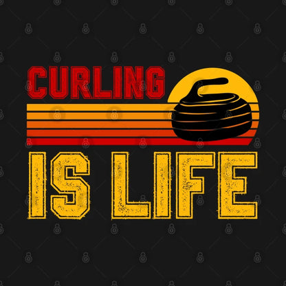 Curling Is Life Hoodie