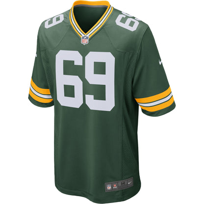 David Bakhtiari Green Bay Packers Game Player Jersey - Green