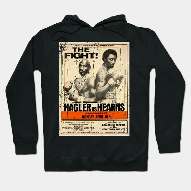 Marvin Hagler Vs Hearns Hoodie