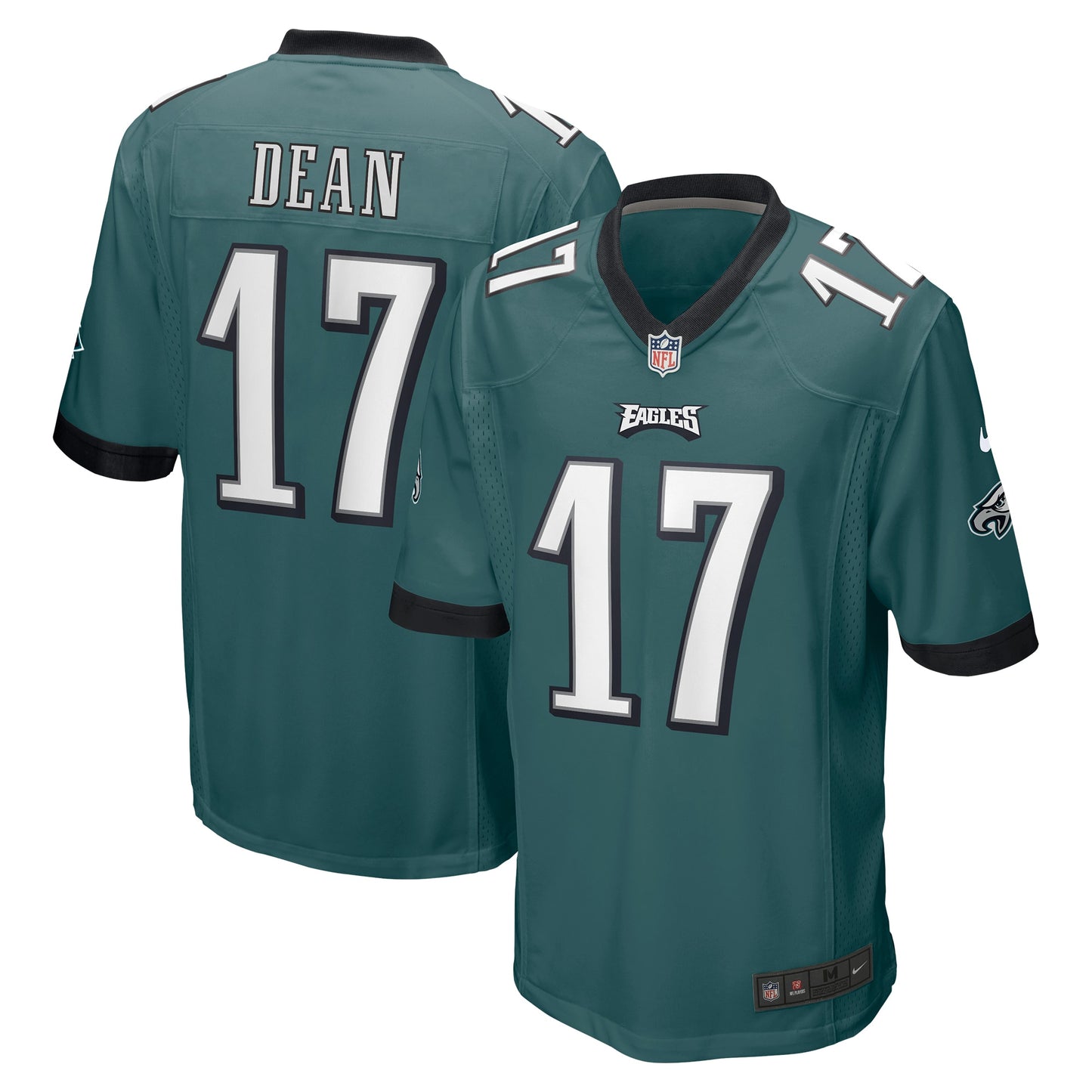 Nakobe Dean Philadelphia Eagles Player Game Jersey - Green