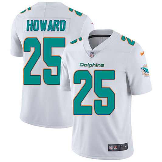 Men's Miami Dolphins Xavien Howard Vapor Jersey - White