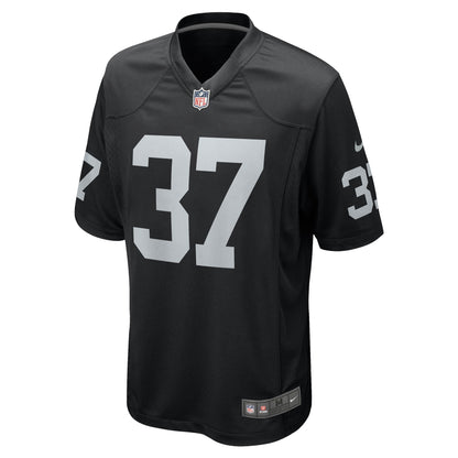 Tyler Hall Las Vegas Raiders Team Game Jersey - ?Black